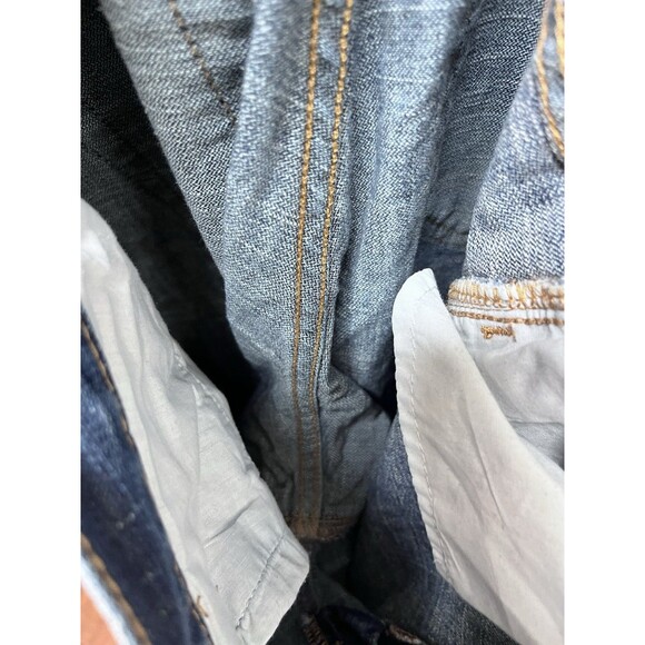 Gap Original Long & Lean Straight Leg Ankle Jeans Size 6 Blue Denim Mid Rise - Picture 4 of 4